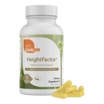Zahler HeightFactor, Healthy Height Supplement, Natural Growth Supplement for Growing Taller, 120 Capsules