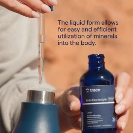 Trace Minerals Keto Electrolyte Drops - Support Muscle & Nerve Health - Electrolyte Nutrition Supplement to Aid Hydration & Fitness - Exercise Supplement with Magnesium - 4 fl oz (24 Servings)