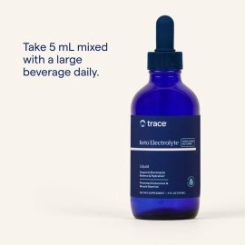 Trace Minerals Keto Electrolyte Drops - Support Muscle & Nerve Health - Electrolyte Nutrition Supplement to Aid Hydration & Fitness - Exercise Supplement with Magnesium - 4 fl oz (24 Servings)