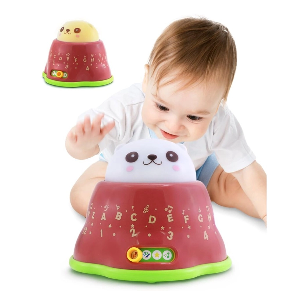 BEST LEARNING Whack & Learn Mole - Interactive Light-Up Baby Toddler Toys for Kids 6-36 Months Old Infants & Toddlers - Educational Alphabet, Colors, Numbers & Night Light & Music Game for Babies