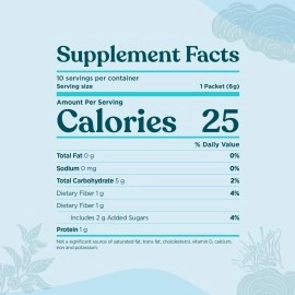 Four Sigmatic - Mushroom Hot Cacao Mix with Reishi (2 Packs of 10 Packets) - Reduces Anxiety, Stress and Relaxes The Body - USDA Organic, Vegan & Paleo