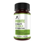 Ascendant Nutrition Bacillus Subtilis Probiotic - 30 Billion CFU Multi-Strain Probiotics for Women and Men - Supports Digestive and Immune Health - 30 Capsules