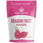 Nature Restore Pink Pitaya Powder (Dragonfruit), 240mls, Non-GMO, Gluten Free, Packaged in California