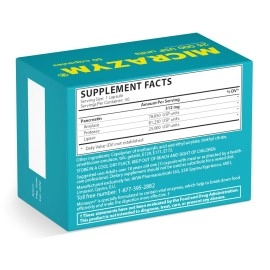 Micrazym AVVA Pharm Pancreatic Enzymes - 25,000 USP Effective Pancreatic Enzyme Supplements - Digestive Enzymes for Digestion - 50 Fast-Acting Capsules with Amylase, Lipase and Protease