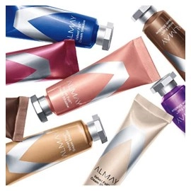 Almay (0.36 Fluid Ounce, Ruby Glam) - Velvet Foil Cream Shadow, Ruby Glam, 10ml, metallic eyeshadow