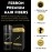 FEBRON Hair Fibers For Thinning Hair BLACK Giant 30G For Women & Men Hair Loss Concealer Hair Powder Volumizing Based 100% Undetectable & Natural - Bold Spots Filler