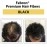 FEBRON Hair Fibers For Thinning Hair BLACK Giant 30G For Women & Men Hair Loss Concealer Hair Powder Volumizing Based 100% Undetectable & Natural - Bold Spots Filler