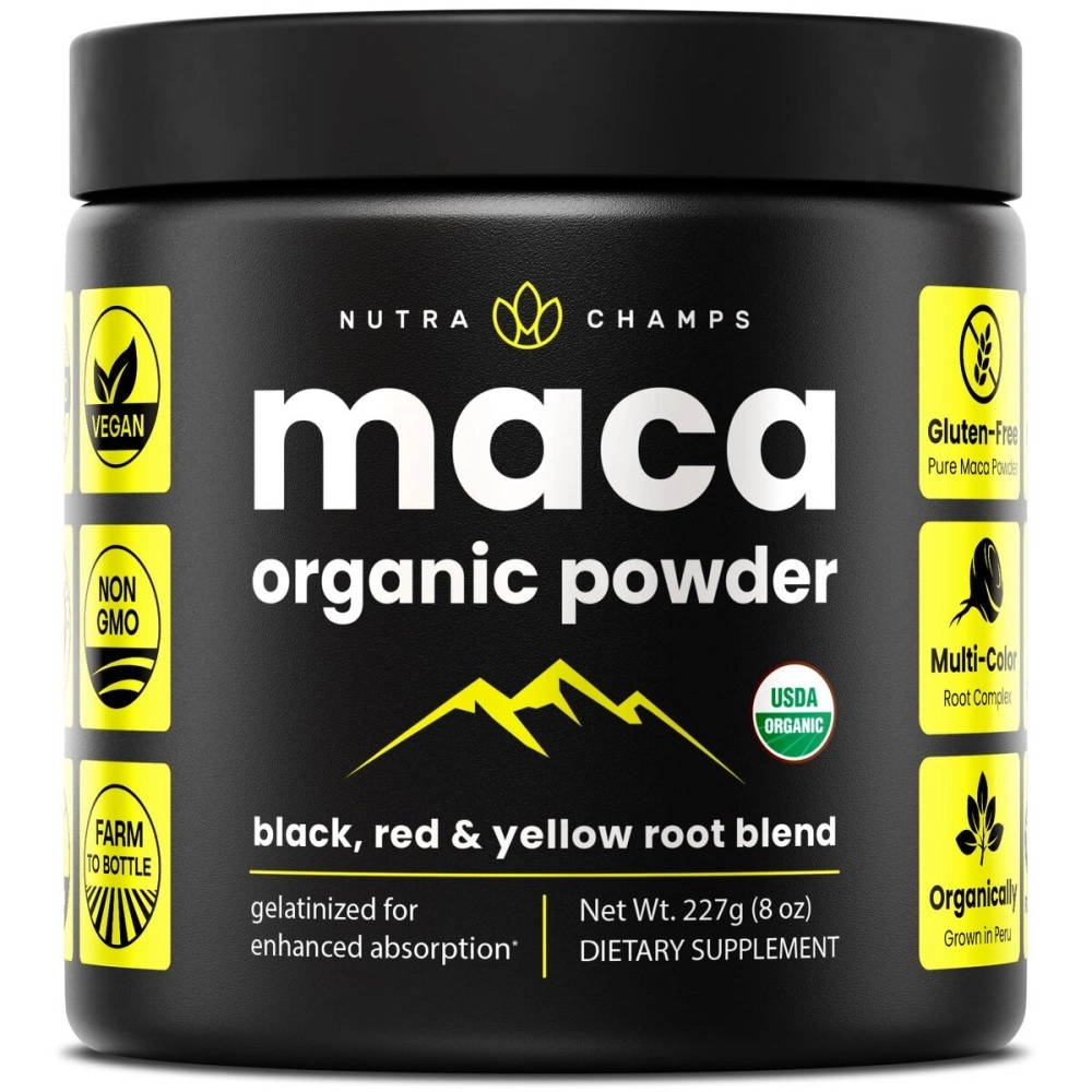 NutraChamps Organic Maca Powder (8oz)