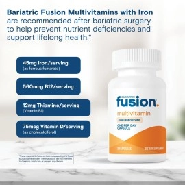 Bariatric Fusion Multivitamin Capsule (45mg,30 Pieces)