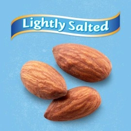 Blue Diamond Almonds Low Sodium Lightly Salted Snack Nuts, 100 Calorie Packs, 32 Count