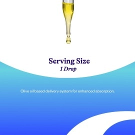 Seeking Health Vitamin D3 + K2 Drops, 12.5 mcg D3 and 50 mcg K2, for Calcium Absorption, Suitable for Kids and Toddlers 4+, Easy to Swallow Vegetarian Drops (1 fl Ounce)