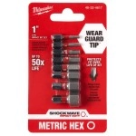 Milwaukee 48-32-4617 8 Piece Metric Hex Insert Bit Set