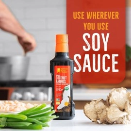 Betterbody Foods Organic Coconut Aminos Soy Sauce Replacement, 16.9 Oz.