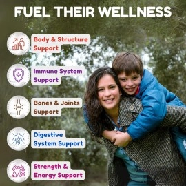 SHIFAA NUTRITION Halal Gummy Vitamins for Kids | 45-90 Days Supply | Has All Essential Kids Vitamins C, D, Zinc, A, E, B6, B12, Biotin | Non-GMO & Vegetarian | Free of Gluten, Gelatin, Peanut & Dairy