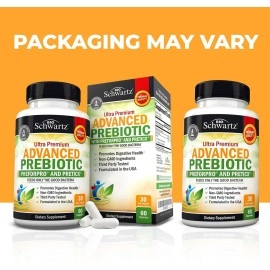 BioSchwartz, Ultra Premium Advanced Prebiotic, 60 Capsules