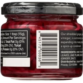 Muso From Japan Shredded Pickled Ginger, 4.9 Oz