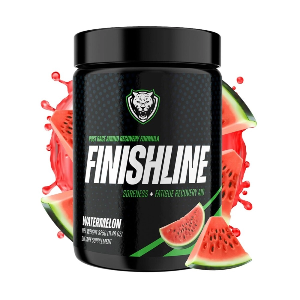 6AM RUN Finishline - BCAA Powder Amino Energy - Post Run Recovery Drink - Branch Chain Amino Acids Powder - Heal and Recovery Powder - Keto Post Workout Powder - Watermelon BCAA Powder - 50 Scoops