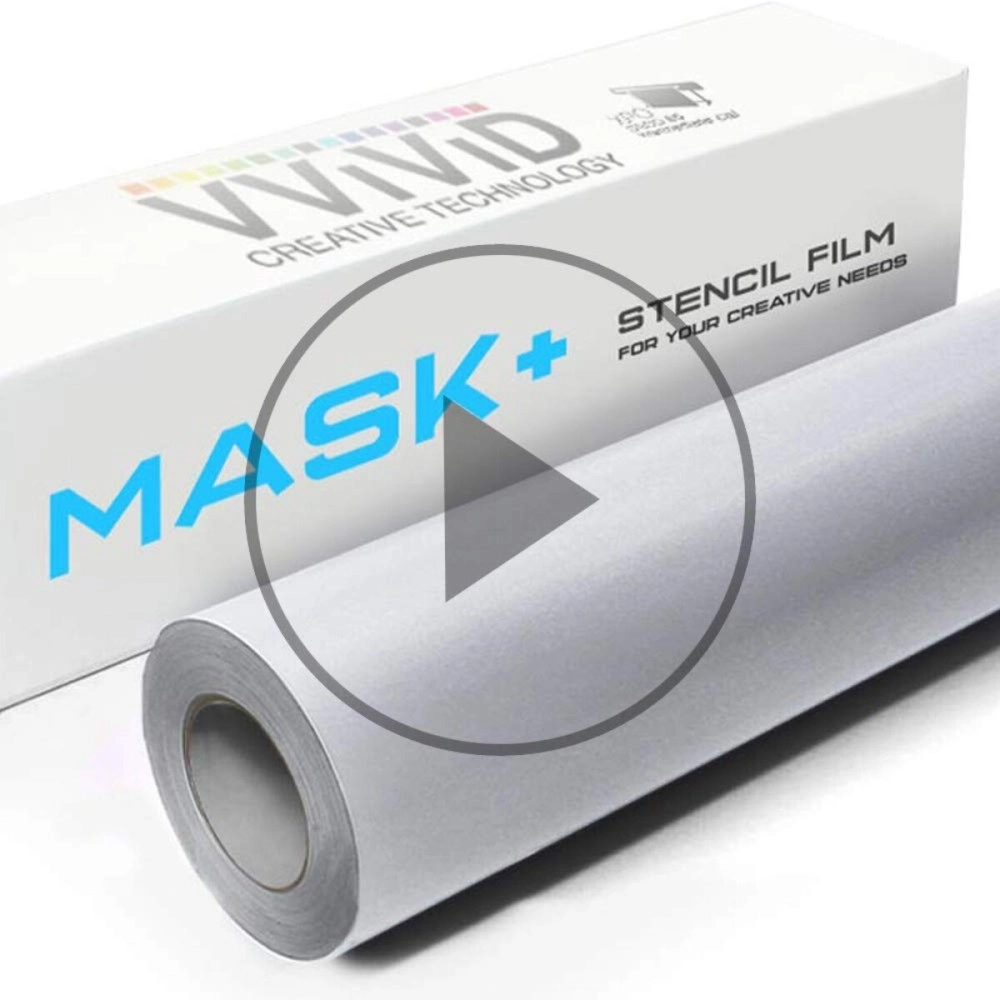 VViViD Matte Transparent Masking Stencil Vinyl 12 Inches x 6 Feet Roll