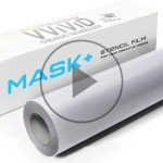 VViViD Matte Transparent Masking Stencil Vinyl 12 Inches x 6 Feet Roll