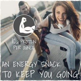 Primal Spirit Foods Vegan Jerky - Seitan Power Pack, 10 g. Plant Based Protein, Certified Non-GMO, No Preservatives (The Classics Teriyaki, Thai Peanut, and Mesquite Lime, 24-Pack, 1 oz)