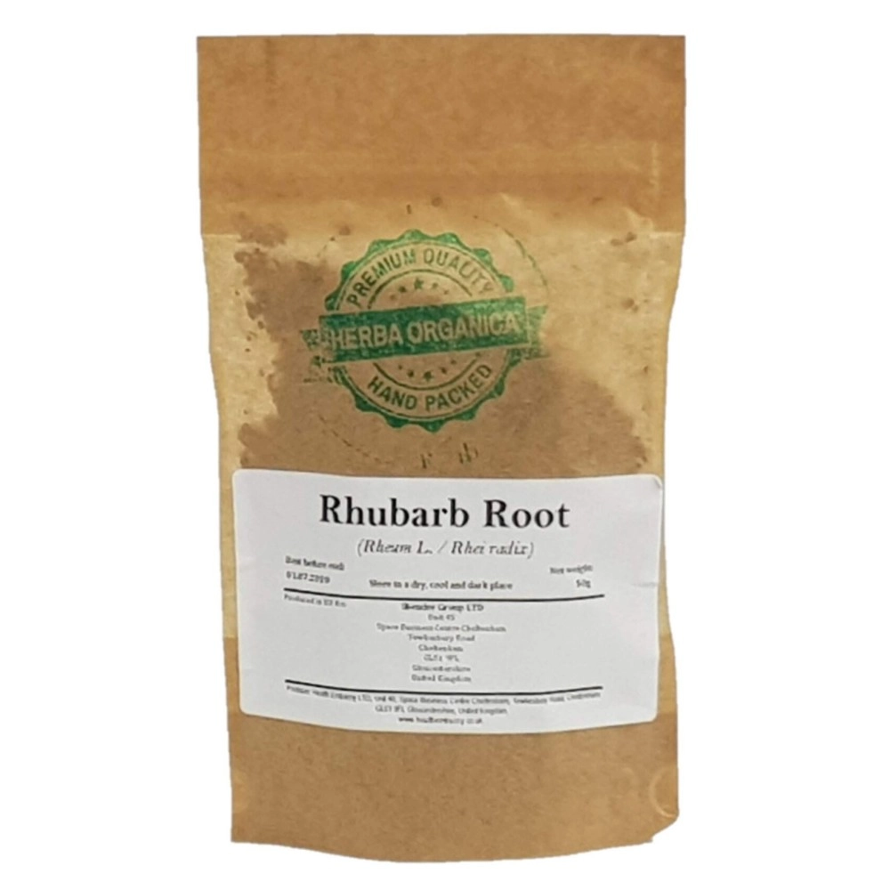 Herba Organica Rhubarb Root/Rheum L/Rhubarb Root   (50g)