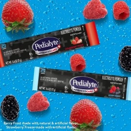 Pedialyte Multi Pack, Electrolyte Hydration Drink, 0.6 oz Electrolyte Powder Packs, 80 Count