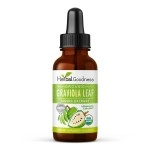 Herbal Goodness Graviola Soursop Leaf Extract | Organic Guanabana Leaves for Cell Support, Immune Boost, and Strong Cell Regeneration | Soursop Bitters USDA Organic Kosher - 1oz