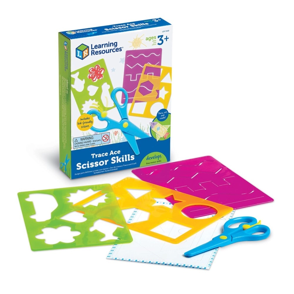 Learning Resources Trace Ace Scissor Skills Set, LER5568