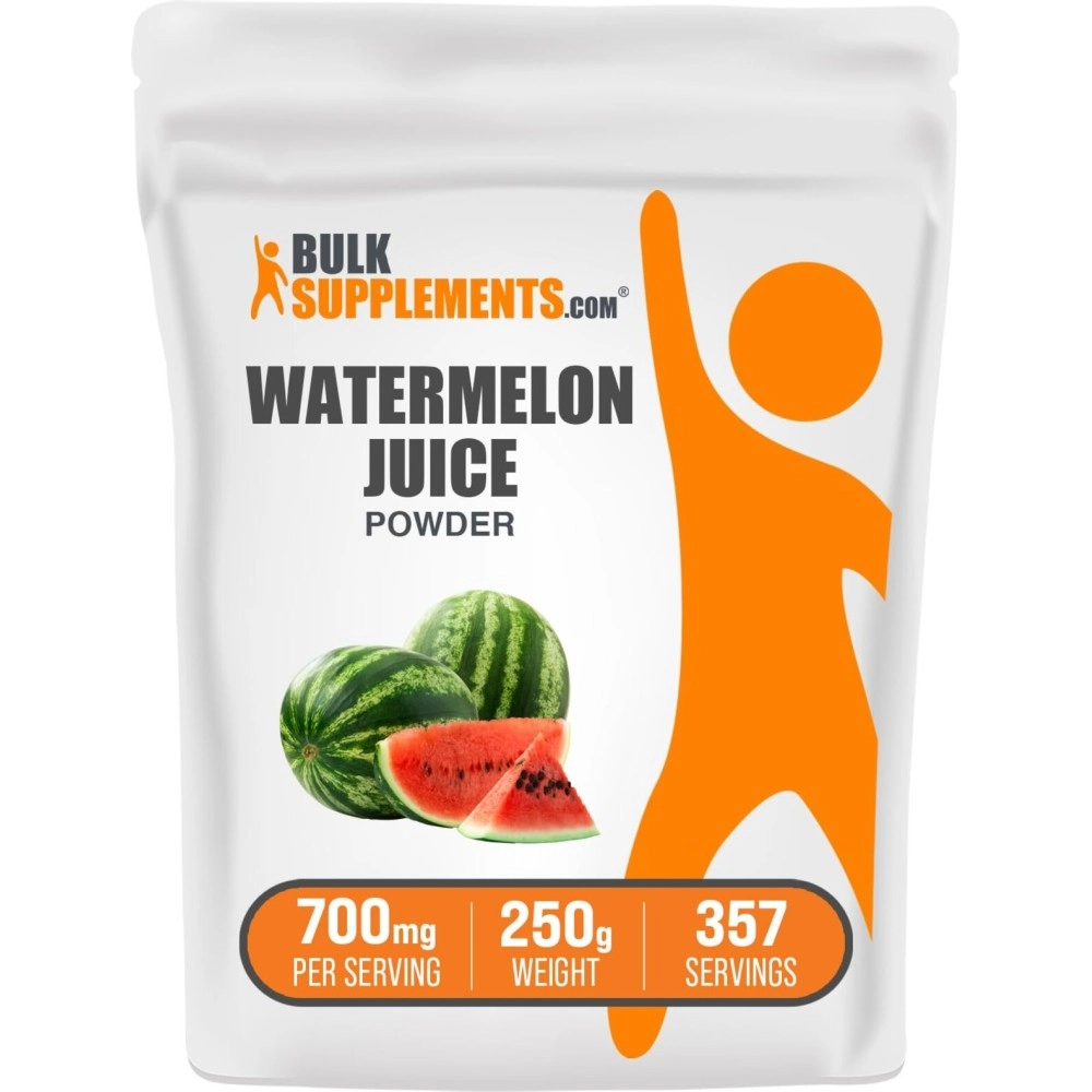 BulkSupplements.com Watermelon Juice Powder - Watermelon Electrolyte - Vegan Drink Mix - Watermelon Energy Powder - Pure Watermelon Extract (250 Grams - 8.8 Oz)