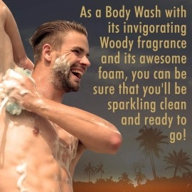 Woody\'s Just4Play and All Purpose Hair and Body Wash, 10 oz, 2-Pack