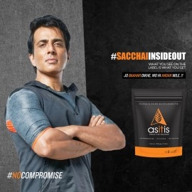 AS-IT-IS Nutrition Pea Protein Isolate | Designed for Meal Supplementation | Vegan Plant Protein | Easy To Digest - Vegan & Gluten-Free (500 gms)