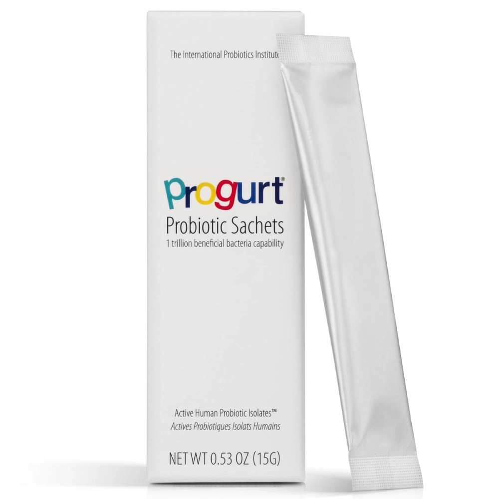 Progurt Probiotic. 1 Trillion CFU. Beneficial Human Probiotic Isolates - HPI (5 Pack) | Soothing & Super-Strength | Shelf Stable for Travel | Vegan | No Lactose. No Soy. Gluten Free.