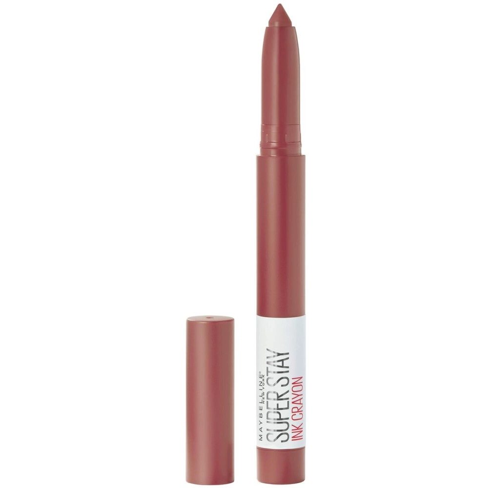 Maybelline SuperStay Ink Crayon Matte Longwear Lipstick With Built in Sharpener, Enjoy The View, 0.04 Ounce, multi, 1 Count (Pack of 1)