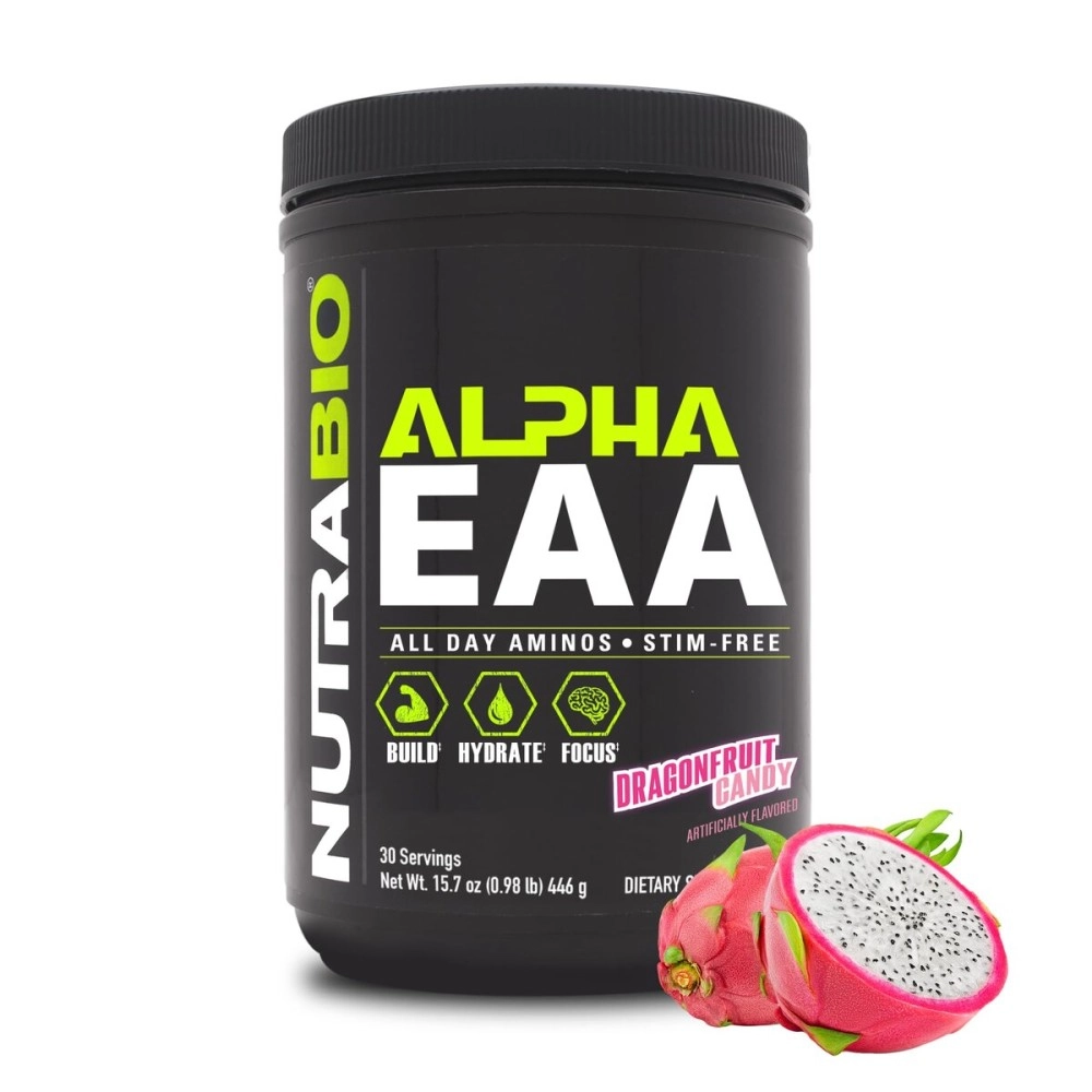 Alpha EAA (Dragon Fruit) - All-Day Recovery, Focus, and Hydration Supplement