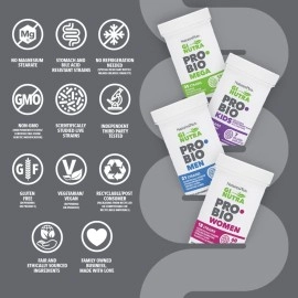 Nature\'s Plus Gi Natural Probiotic For Kids, 30 Chewable Tablets - Mixed Berry Flavor - For Kids Digestive & Immune Health - Naturally Delicious