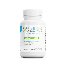 DAVINCI Little , Immuni-Z, Natural Lemon, 60 Lozenges