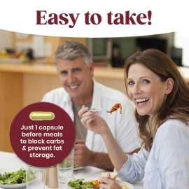 Pharmaganics Diabetes Doctor Mealtime Carb & Sugar-Blocker