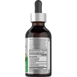 Horbach Black Walnut Wormwood Liquid Extract | 2 oz | Alcohol Free Tincture | Vegetarian, Non-GMO & Gluten Free | by