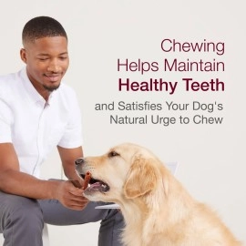 SmartBones SmartSticks, Treat Your Dog to a Rawhide-Free Chew Made With Real Meat and Vegetables 12 Count (Pack of 1)