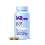 Love Wellness Bye Bye Bloat, Digestive Enzymes Supplement - 60 Capsules - Bloating & Gas Relief - Helps Reduce Water Retention & Overall Digestive Health - Safe & Effective With Fenugreek, & Dandelion