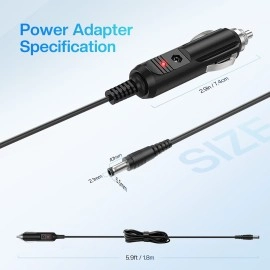 Comfier Car Adapter for Comfier Massager