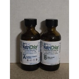 NatriChlor Chlorine Dioxide Water Treatment Two Part Liquid Classic 1:1 Set Citric Acid 50% : Sodium Solution