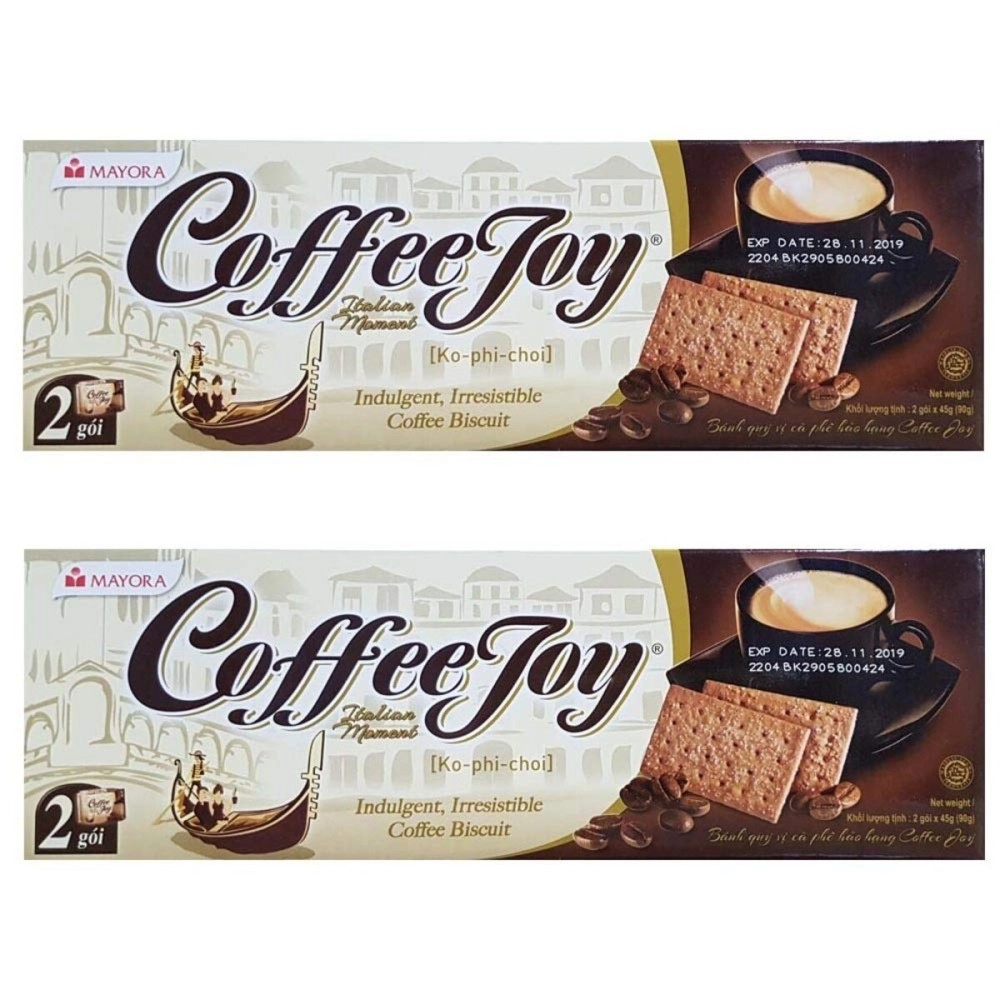Mayora Coffee Joy Biscuit (90g)- Pack of 2