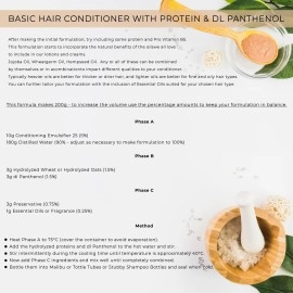 Soapeauty BTMS 25% Behentrimonium Methosulfate Cetearyl Alcohol Emulsifying Conditioner | Sizes 8 OZ to 8 LBS | (16 OZ / 1 POUND)