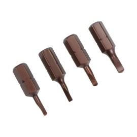 uxcell Triangular Bits Set 4-in-1 1/4 Inch Hex Sha..