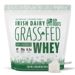 AGN Roots Grassfed Whey Protein | Certified Brand List ASPCA | Certified Entire Life On Pasture Grass Fed | Unflavored | Informed Choice & Sport | Sustainably Farmed | Certified by A Greener World