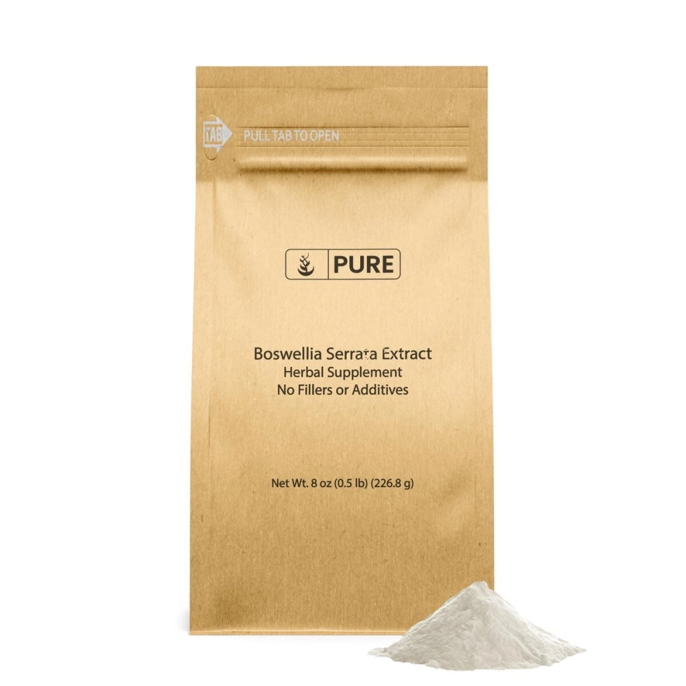 PURE ORIGINAL INGREDIENTS Boswellia Serrata Extract (8 oz) 100% & Natural, Fine Ground, Non-GMO & Gluten-Free ( TSP Serving)