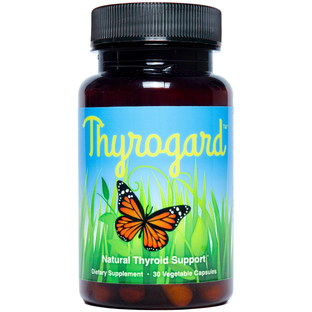 Thyrogard - Natural Thyroid Support Supplement - Non-GMO, Vegan, Gluten-Free