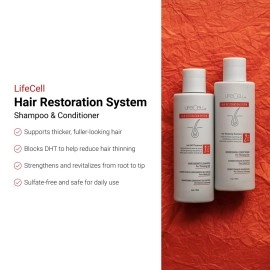 LifeCell Hair Restoration System (Shampoo + Conditioner Only)