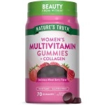 Nature\'s Truth Womens Multivitamin Gummies Plus Collagen | 70 Count | Non-GMO & Gluten Free | By